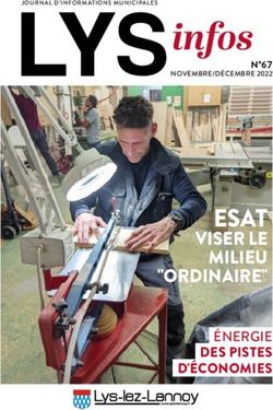 ESAT VISER LE MILIEU "ORDINAIRE" - &Eacute;NERGIE DES PISTES D'&Eacute;CONOMIES - Ville de Lys-lez-Lannoy