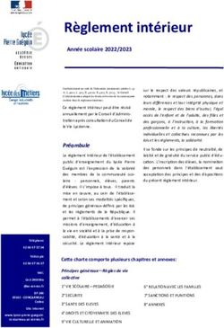 R&egrave;glement int&eacute;rieur Ann&eacute;e scolaire 2022/2023 - Lyc&eacute;e Pierre Gu&eacute;guin