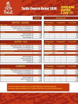 Tarifs Course Dakar 2019 - Fermeture des inscriptions le 15 juillet 2018 pour les Motos/Quads Fermeture des inscriptions le 31 octobre 2018 pour ...