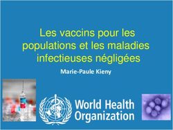 Les vaccins pour les populations et les maladies infectieuses n&eacute;glig&eacute;es - Marie-Paule Kieny