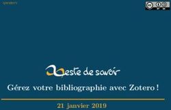 Gérez votre bibliographie avec Zotero ! - 21 janvier 2019 - qwerty - Zeste de Savoir