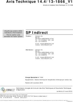 SP Indirect Avis Technique 14.4/13-1866_V1 - CSTB