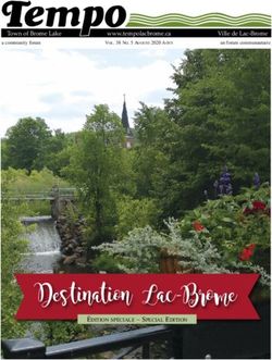 Destination Lac-Brome - TownofBromeLake www.tempolacbrome.ca - Tempo Lac-Brome