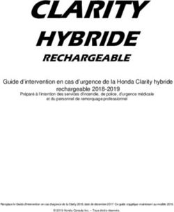 CLARITY HYBRIDE RECHARGEABLE - Honda Canada