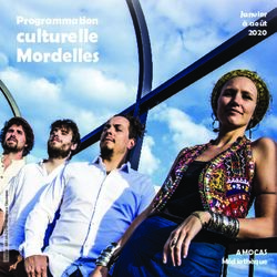 Culturelle Mordelles Programmation - Janvier &agrave; ao&ucirc;t 2020 - Ville de Mordelles