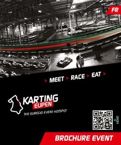 BROCHURE EVENT - MEET RACE EAT - Karting Eupen