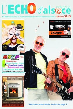 Les résultats - Retrouvez notre dossier Seniors en page 9 - Echo d'Alsace