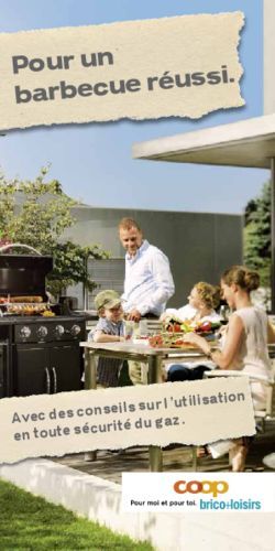 Barbecue réussi - Avec des conseils sur l'utilisation en toute sécurité du gaz.