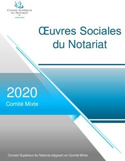2020 Œuvres Sociales du Notariat - Notaires