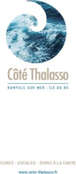 CURES - ESCALES - SOINS &Agrave; LA CARTE - www.cote-thalasso.fr - C&ocirc;t&eacute; Thalasso