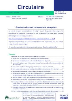 Circulaire - France Chimie