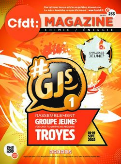 MAGAZINEMAI 2022 CHIMIE / &Eacute;NERGIE - FCE-CFDT