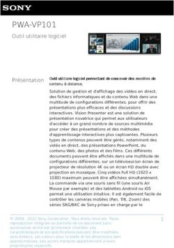 PWA-VP101 Outil utilitaire logiciel - pro.sony