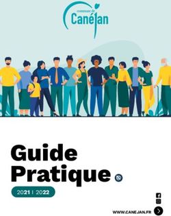 Guide Pratique 2021 I 2022 - WWW.CANEJAN.FR - Mairie de Canéjan