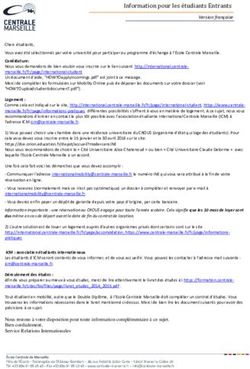 Information pour les étudiants Entrants - RWTH AACHEN ...