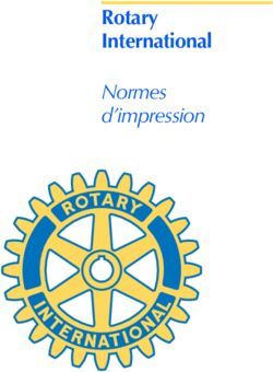 Rotary International Normes d'impression