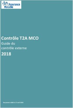 Contrôle T2A MCO Guide du contrôle externe - L'Assurance Maladie
