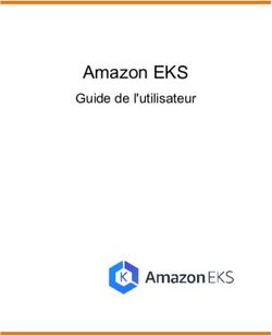 Amazon EKS Guide de l'utilisateur - AWS Documentation