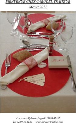 BIENVENUE CHEZ CARUDEL TRAITEUR - Menus 2021 - 4 , avenue Alphonse Legault 35170 BRUZ Tel 02.99.52.61.35 www.carudel-traiteur.com