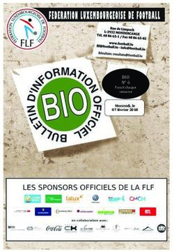 BIO N 6 - Fédération Luxembourgeoise de Football