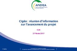 Cigéo : réunion d'information sur l'avancement du projet