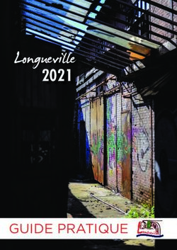 2021 GUIDE PRATIQUE - LONGUEVILLE