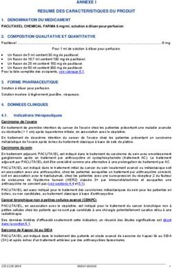 ANNEXE I RESUME DES CARACTERISTIQUES DU PRODUIT