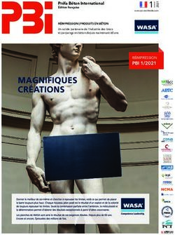 PBI 1/2021 R&Eacute;IMPRESSION - Pr&eacute;fa B&eacute;ton International - WASA Technologies