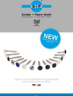 NEW SCHÄFER + PETERS GMBH - COMPETENCE IN STAINLESS STEEL - SCHÄFER + PETERS GMBH