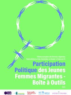 Participation Politique des Jeunes Femmes Migrantes - Bo&icirc;te &agrave; Outils 2021 - R&eacute;seau europ&eacute;en des femmes migrantes, RadicalGirlsss et des ...