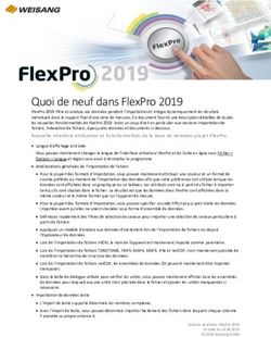 Quoi de neuf dans FlexPro 2019