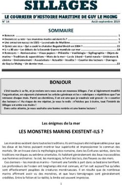 SILLAGES - Académie des Arts ...