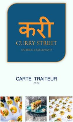 CARTE TRAITEUR 2022 - Curry Street