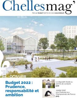 Chelles mag' - DOSSIER Budget 2022 : Prudence, responsabilit&eacute; et