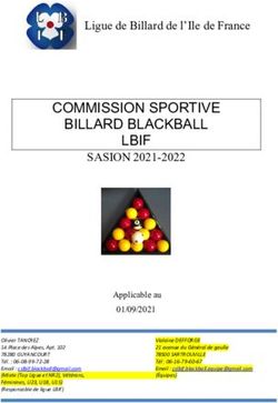 COMMISSION SPORTIVE BILLARD BLACKBALL LBIF - SASION 2021-2022