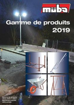 2019 Gamme de produits - Müba