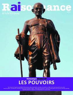 Les Pouvoirs Thématique Numéro 03 - Association internationale des Maires ...