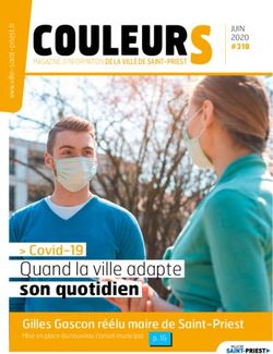 R COULEUR S - Quand la ville adapte son quotidien - Ville de Saint Priest