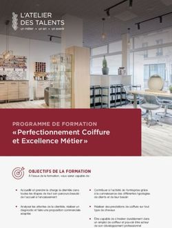 " Perfectionnement Coiffure et Excellence Métier " - L'Atelier ...