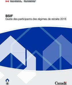 BSIF Guide des participants des régimes de retraite 2016 - OSFI-BSIF