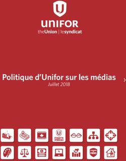 Politique d'Unifor sur les médias - Juillet 2018 - Unifor National