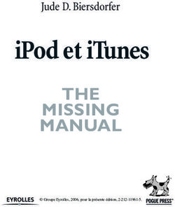 IPod et iTunes THE MISSING MANUAL - Jude D. Biersdorfer