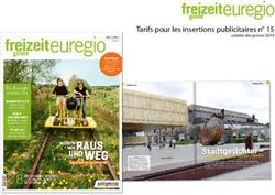 Tarifs pour les insertions publicitaires n 15 - valable dès janvier 2019 - print 'n' press
