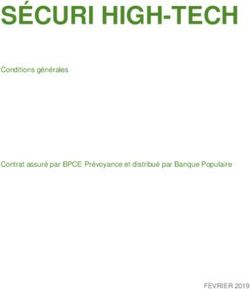 SÉCURI HIGH-TECH - FEVRIER 2019 - Banque Populaire