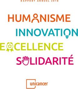 HUM NISME INNOVATION - Unicancer