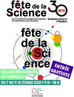 F&ecirc;te de la Sci ence VILLAGE DES SCIENCES DU MADRILLET - Universit&eacute; de Rouen
