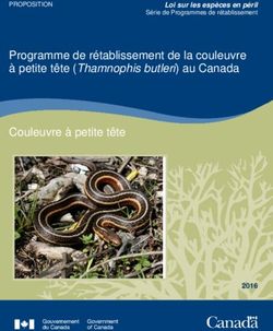 Programme de rétablissement de la couleuvre à petite tête (Thamnophis butleri) au Canada Couleuvre à petite tête - Loi sur les espèces en péril ...