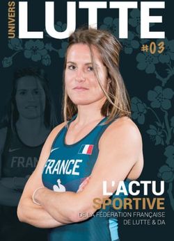 L'ACTU SPORTIVE - #03 - F&eacute;d&eacute;ration Fran&ccedil;aise de Lutte