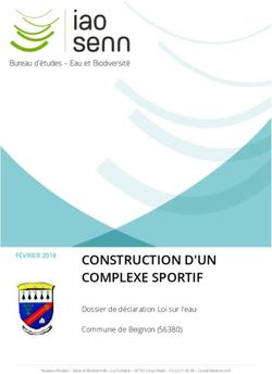 CONSTRUCTION D'UN COMPLEXE SPORTIF - FÉVRIER 2018 - GéoBretagne