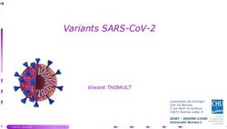 VARIANTS SARS-COV-2 VINCENT THIBAULT - CHU RENNES